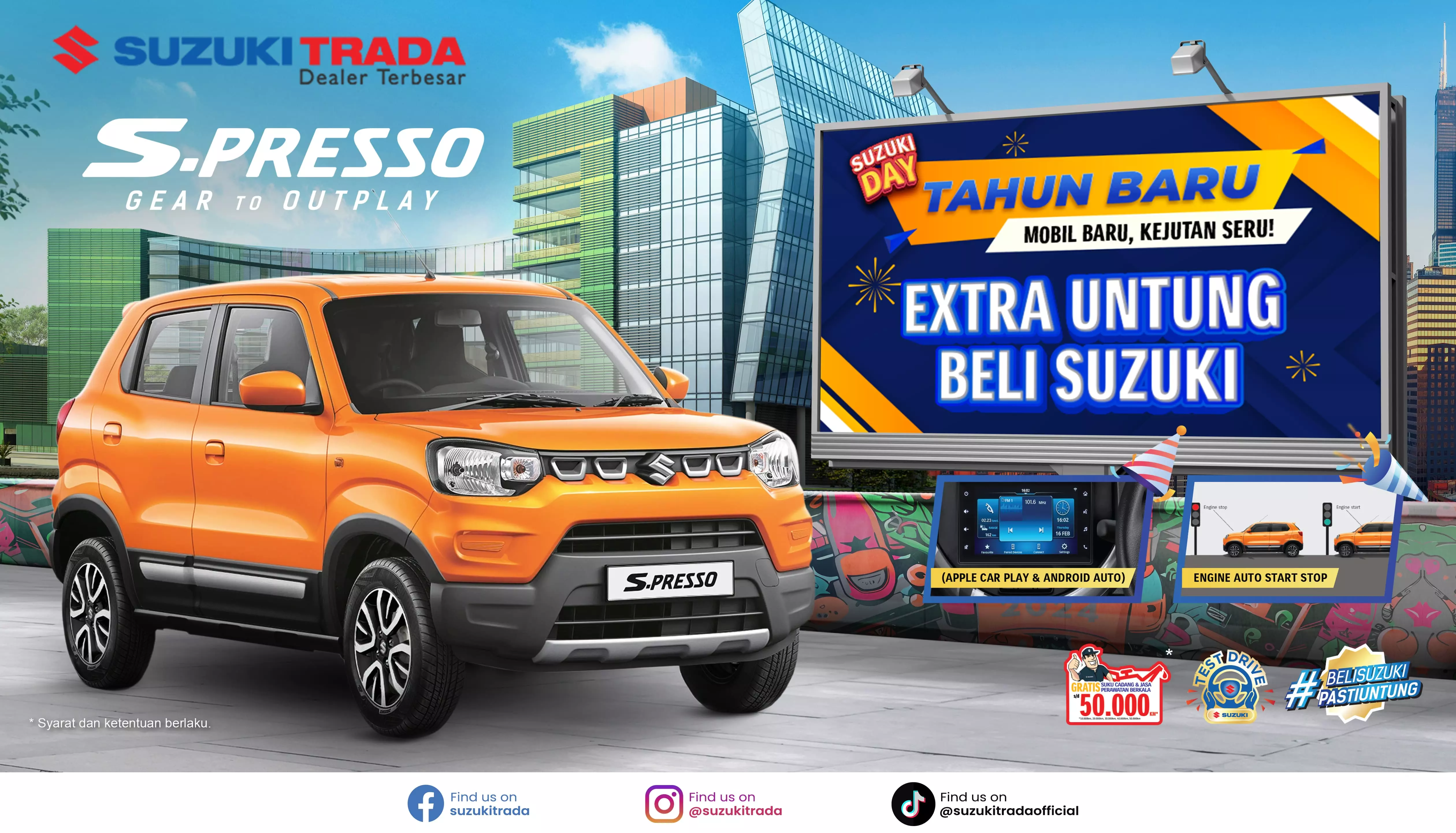 Website Resmi Dealer Suzuki Trada Jabodetabek SBT - Dewi Sartika