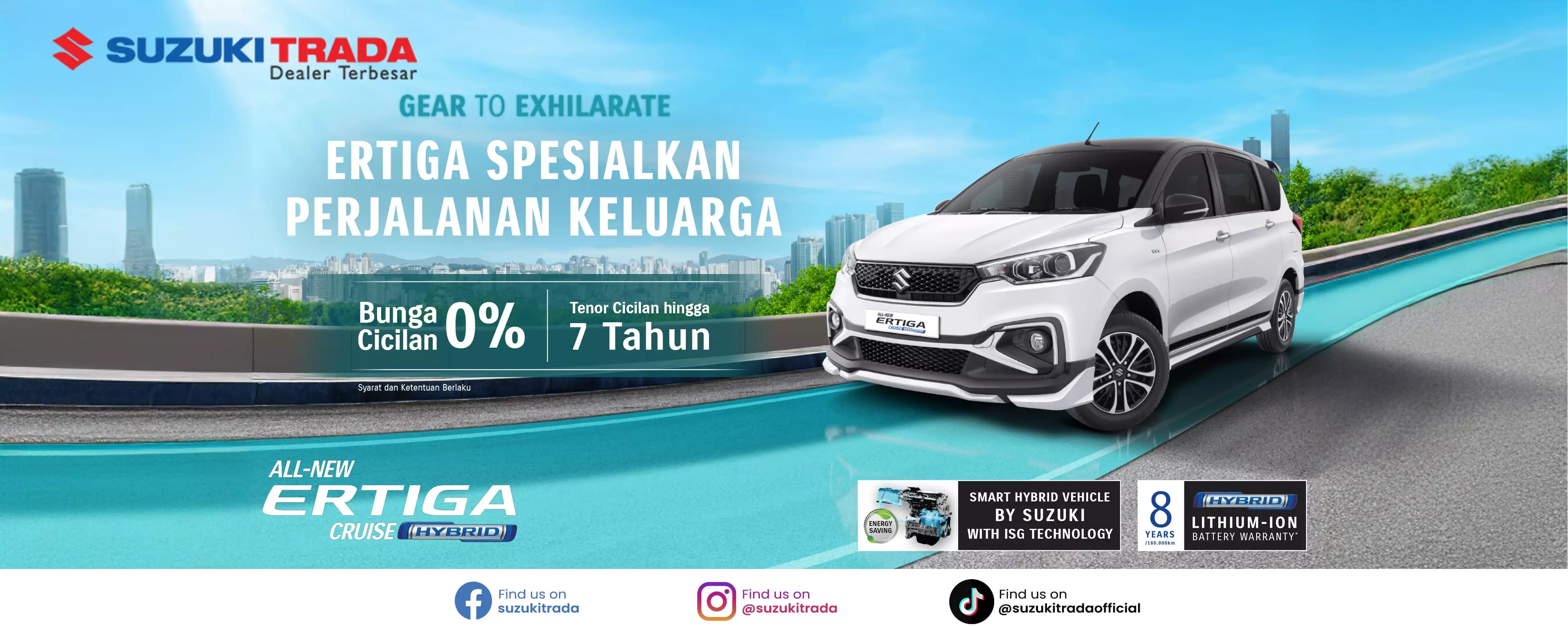 Website Resmi Dealer Suzuki Trada Jabodetabek SBT - Alam Sutera