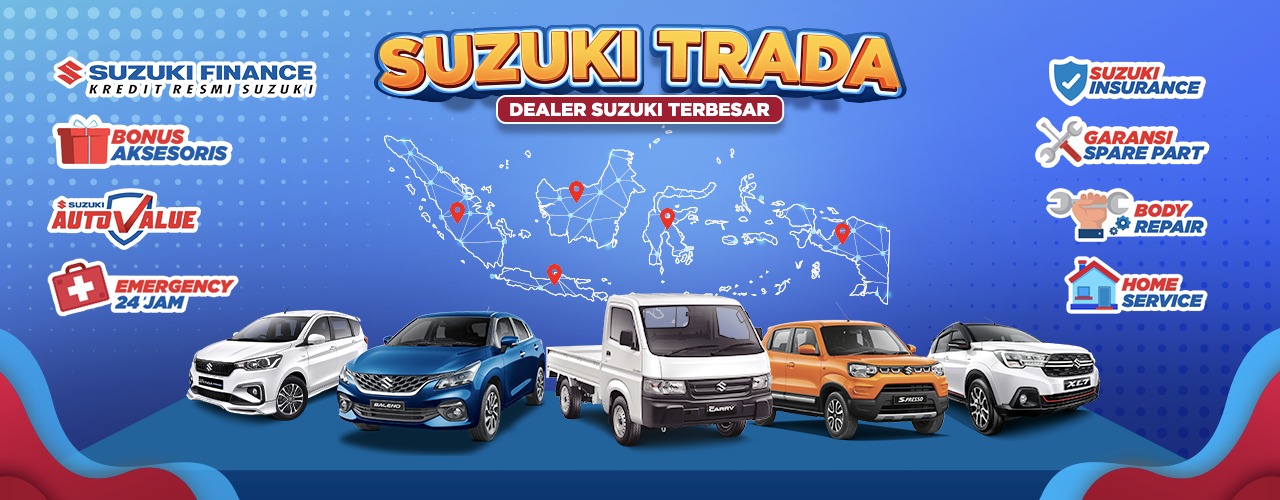 Website Resmi Dealer Suzuki Trada Jabodetabek SBT - Jakarta Garden City